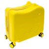 18" Children's Luggage Case Rolling Kids Ride-On Suitcase W/ Lock