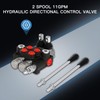 Hydraulic Flow Control Valve, 2 Spool 11 GPM Hydraulic Directional