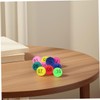 WOONEKY Small Plastic Balls 20 Pack DIY Project Balls Printed