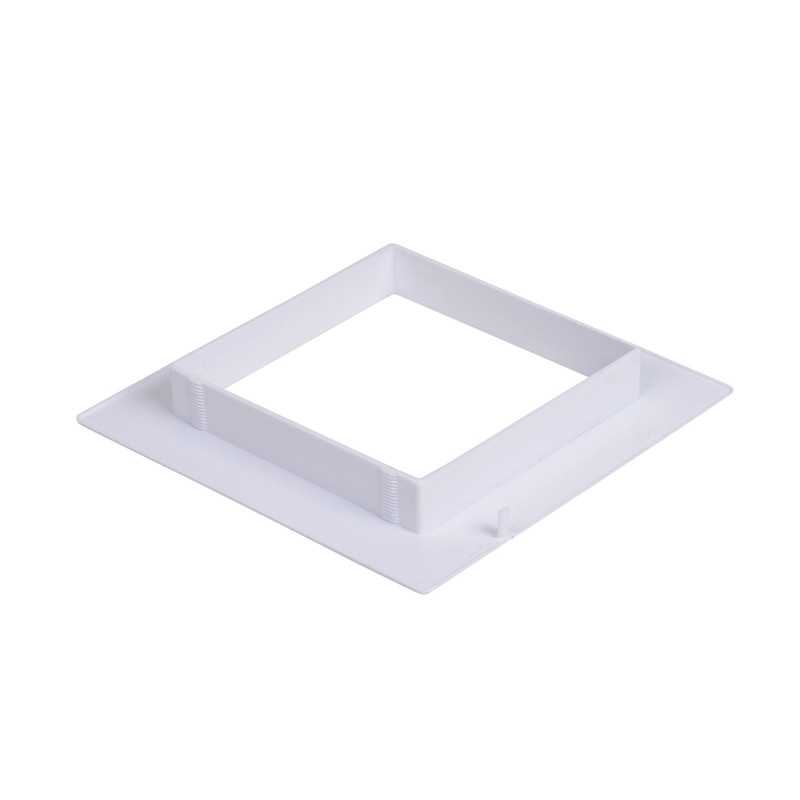 Oatey 38942 Supply Box Square, Plastic Faceplate, 8.25", White
