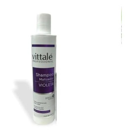 Shampoo Matizador Violeta Vittale 320 Ml Sin Sales Y Paraben                                                                                          