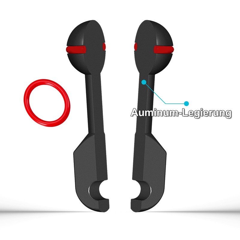 2.5cm Ball to YS Head Clip Arm, 2 Pieces Minifocus