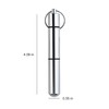 ZGGAZCA Pocket Toothpick Holder Portable Keychain Case Waterproof Aluminium Alloy