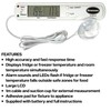Brannan Digital Freezer or Fridge Thermometer with Alarm- For Use