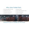 LIBRA 5200-7000lbs Trailer U Bolt Kits for 3" Round Trailer
