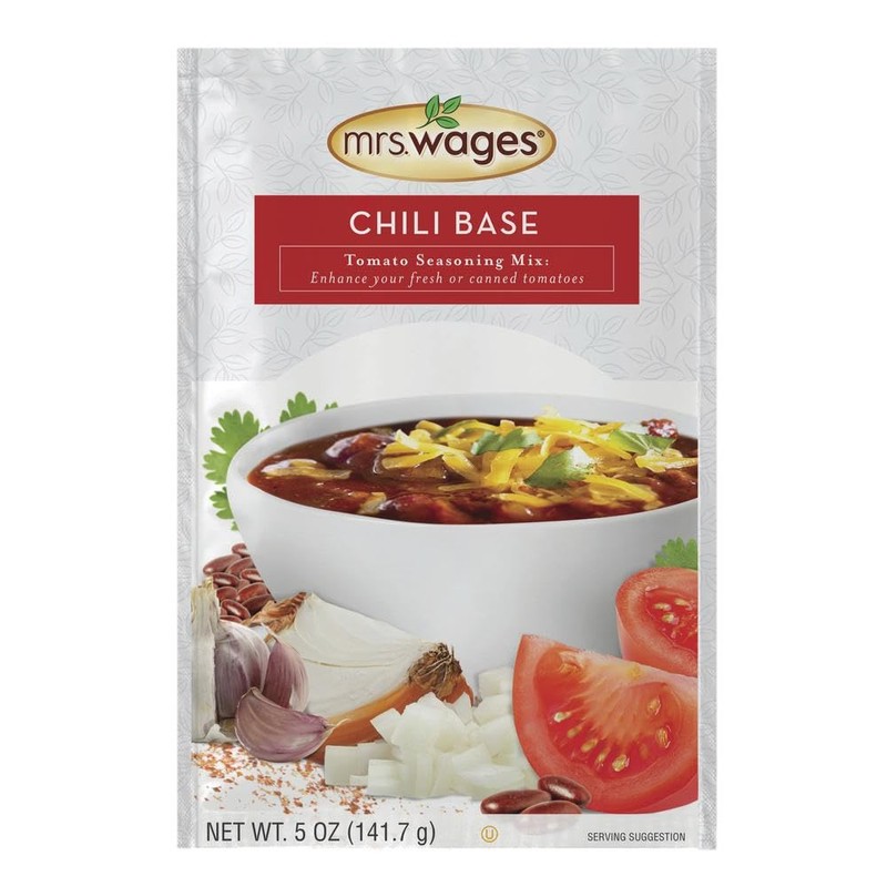 Mrs. Wages W537-J4425 5 Oz Chili Base Mix Seasoning -