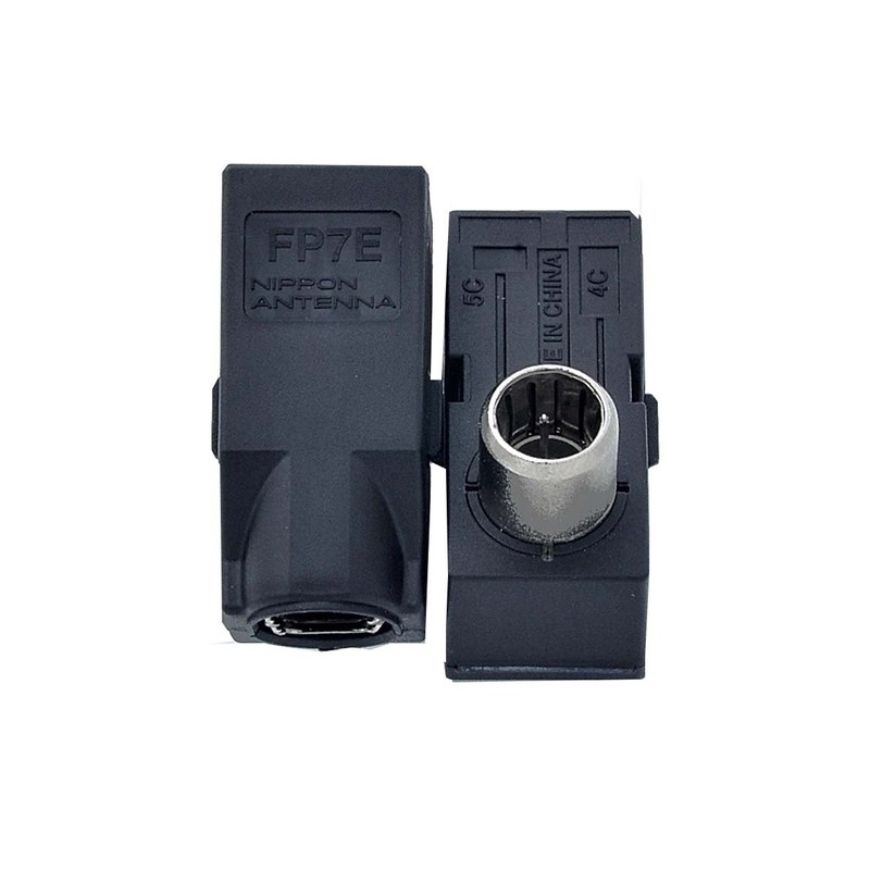 FP7EB2-SP Japanese Antenna, Indoor TV Plug, 4K8K Compatible, High Shield,