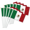 25 PCS Mexico Handheld Small Flag,Mexican México Hand held Mini