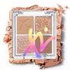 IBIM Eye Palette Eyeshadow Glitter Compact (02 Sunshine Eiffel)