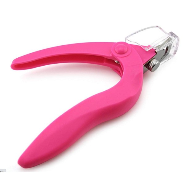 Nail Tip Cutter Tip & Wrap Nail Supplies QT-018 (Pink)