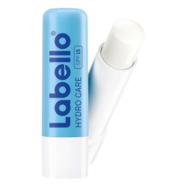 LABELLO Bálsamo labial Hydro Care (4.8g) protector labial hidratante FPS 15 con Vitamina E libre de aceites minerales
