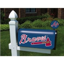 Party Animal Atlanta Braves All-Weather Vinyl Mailbox Cover