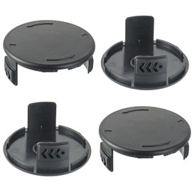EPLZON Pack of 4 Lawn Trimmer Spool Cap, Cordless Lawnmower Replacement Part for Parkside PRTA 20-Li (B2, C3), PRT 550(A1, A2, A3, A5) Replacement Spool Cap