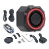 Bike Alarm Tail Light with Remote 110dB Loud Sound Waterproof