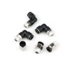 Hamineler 24 PCS Pneumatic Straight Plastic Connectors, 1/8inch NPT Thread