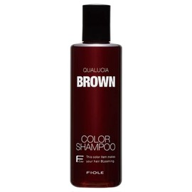 Fiole Qualucia Color Shampoo, Brown, 8.5 fl oz (250 ml)