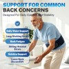 Fitomo Lower Back Support Belt for Men & Women, Lightweight