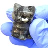 Mineral Specimen 30mm Cat Shape (Labradorite (Black) ))