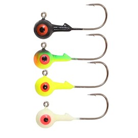 Northland Tackle Rz Jig - Fishing Lure for Bass, Trout, Walleye, Crappie, and Many More - The Perfect Hook for Any Kit - Freshwater Fishing Gear (Assorted, 1/2 Oz)