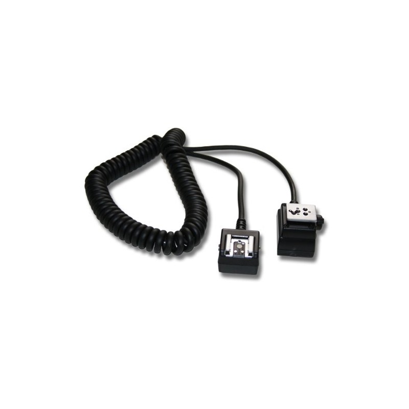 vhbw TTL flash cable for camera Nikon F6, D3, D4,
