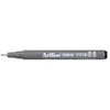 Artline Fineliner 0.6 mm Black Pack of 12