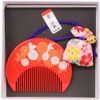 Matsumi Kougei Made in Japan Scent Sachet Half Moon Comb