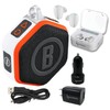 Bushnell Wingman Mini Orange/White GPS Bluetooth Speaker with Wearable4U Ultimate