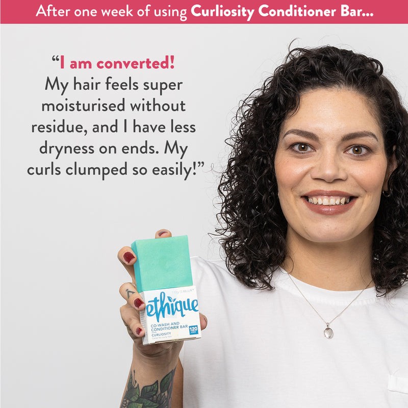Ethique Curliosity Co-Wash & Conditioner Bar, 110g
