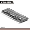 VESTTIO Phillips #2 PH2 Screwdriver Bits Set Drywall Insert Bits