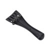 1Set Ebony Wood Violin Parts 4/4 Fittings Chinrest Pegs Tailpiece