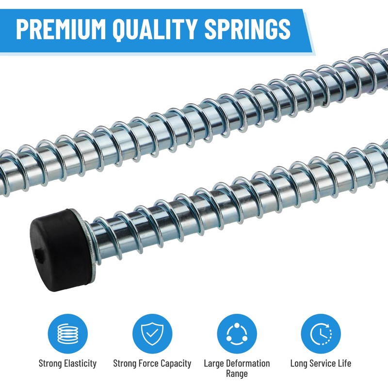 Garage Door Plunger Bumper Pusher Spring, Heavy Duty Stopper Spring