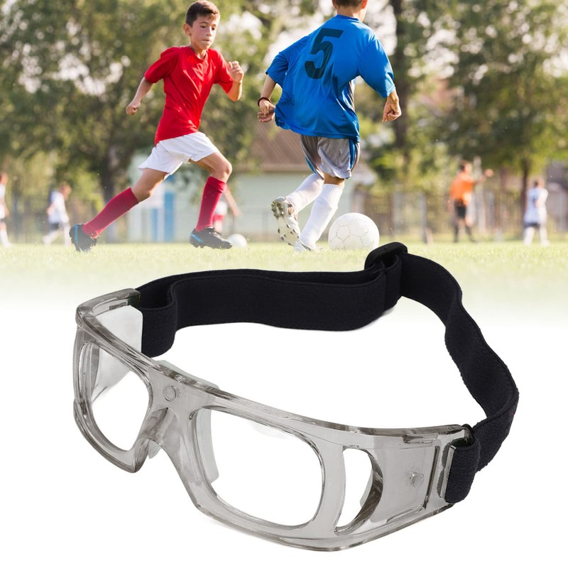 Basketball Glasses, Sport Goggles Free Regulable Design Impact Resistant Curved