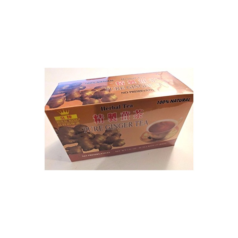 2 Boxes x 20 Tea Bags Royal King 100% Natural