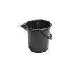 hünersdorff Industrial Bin / Waste Bin (HD-PE), Round, Spout 10.5