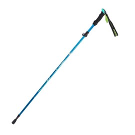 Trekking Poles,Folding Aluminum Walking Sticks Hiking Sticks Adjustable Walking Sticks 30~110cm with Foam Grip for Senior Trekking, Mountaineering (Blue)