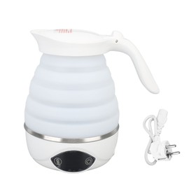 Foldable Electric Kettle Auto Shut Off Portable Collapsible Electric Water Pot for Travel Camping 90‑240V EU Plug