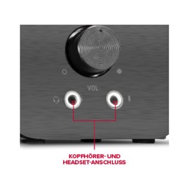 Speedlink Daroc Stereo PC Speaker, 3.5 mm Jack Plug, 12 Watt, Active PC Boxes, Black