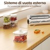 Vacuum Sealer, Fast Food Film Sealer with LED Display and