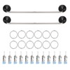 rubertyle Adjustable Magnetic Rod for Classroom and Meeting Room Whiteboard,