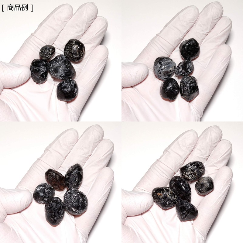 [N2 stone Natural] Natural mineral Apache tear (obsidian/apache's tear) /