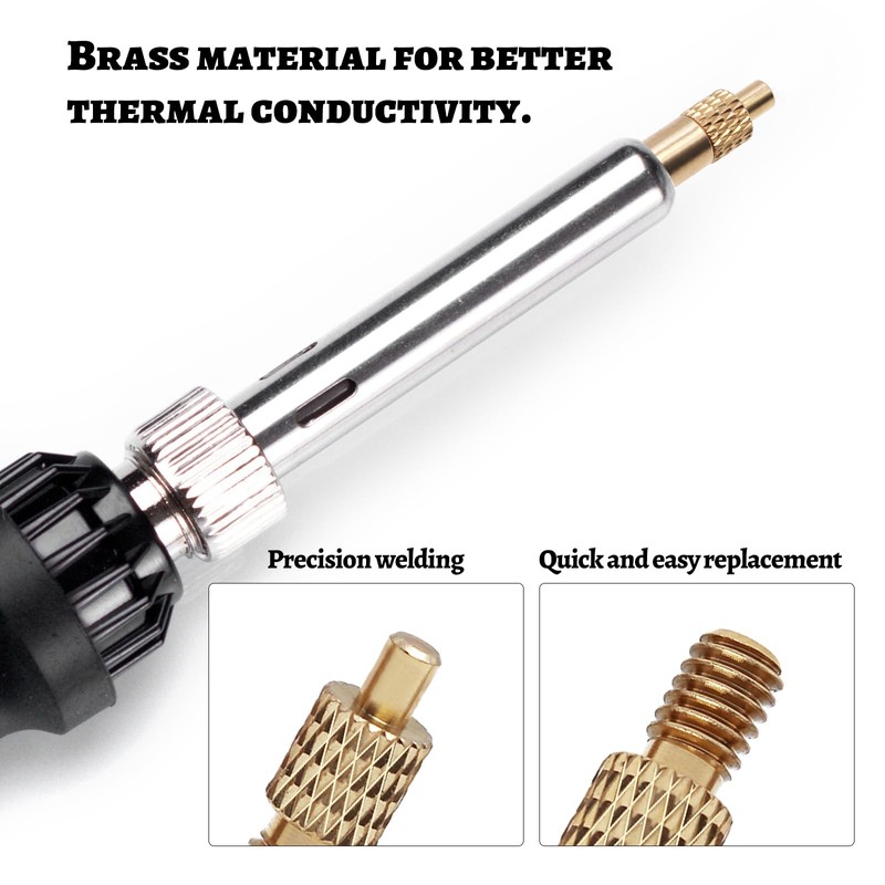 6-Piece Soldering Iron Melting Aid Set, Universal 936 Soldering Iron