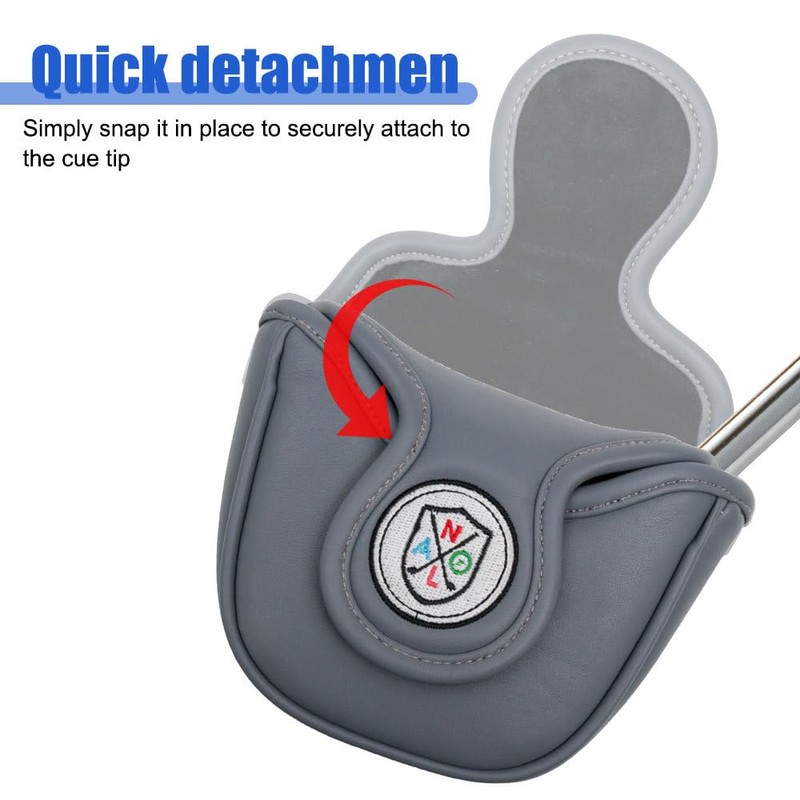 Putter Cover, PU Leather Club Head Protector, Golf Putter Headcover