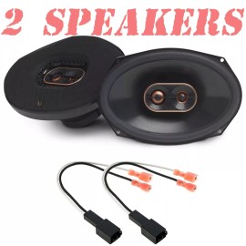 Infinity 300 watts 6"x9" 3-Way Front Door Speakers For 2004-2015 Nissan Titan