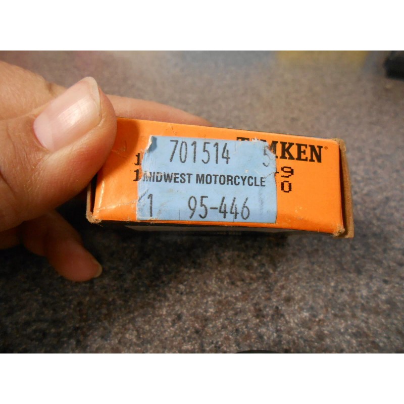 Timken NOS Midwest Timken Wheel Bearing Fits: Harley 73-99 FL