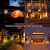 Aityvert Upgraded Larger Solar Torch, Waterproof Outdoor Dancing Flames, Flickering