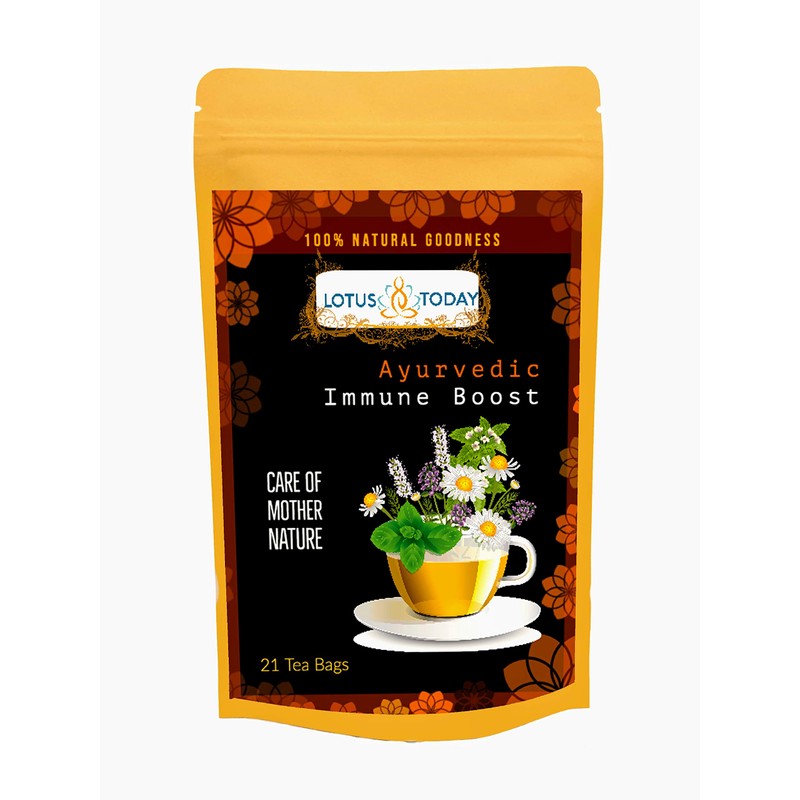 Immune System support Tea, Herbal tea with 18 Herbs and
