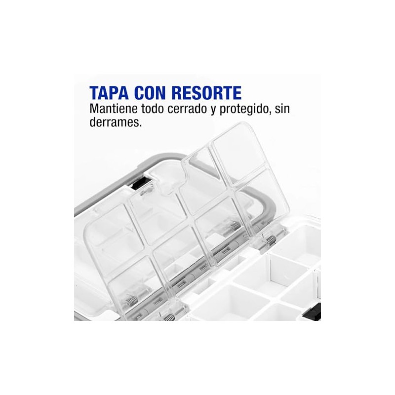 Pastillero Organizador Impermeable Con 16 Rejillas
