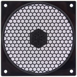 SilverStone Technology FF121 120mm Standard Fan Filter with Honeycomb Grille, black, SST-FF121