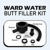 HOCHSTE® Ward Water Butt Rain Diverter Kit, Includes Hose, Lid,