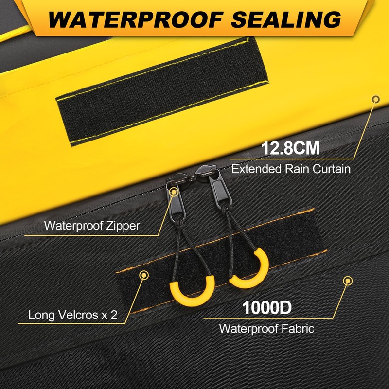 Sailnovo Car Rooftop Cargo Carrier Bag 20 Cubic, PVC Vehicle